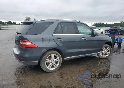 2013 Mercedes-Benz Ml 350 4Matic z USA, uszkodzony, nr VIN 4JGDA5HB8DA209015